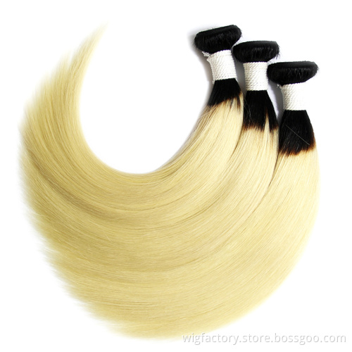 High quality straight 613 hair, cheap price 1b 613 color  human hair weft hair salon products,virgin human hair bundles